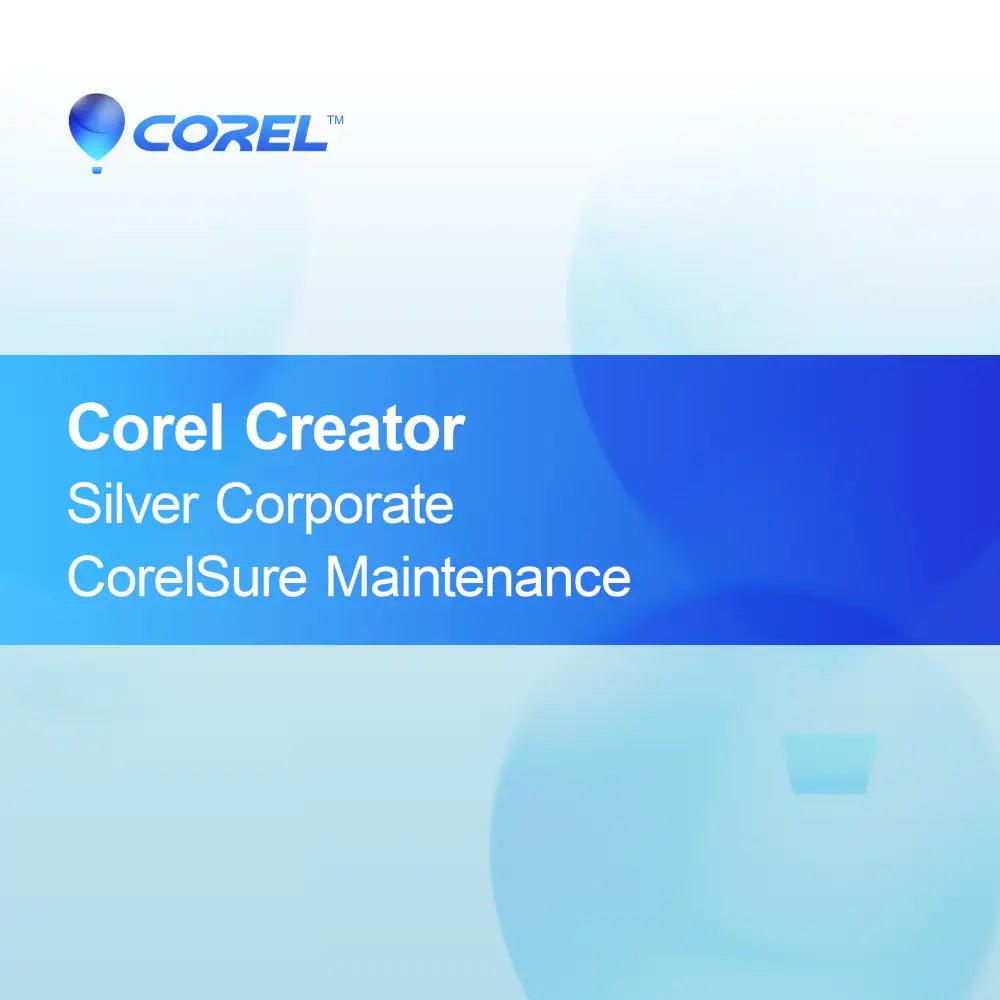 Corel Creator Silver Corporate CorelSure Pemeliharaan