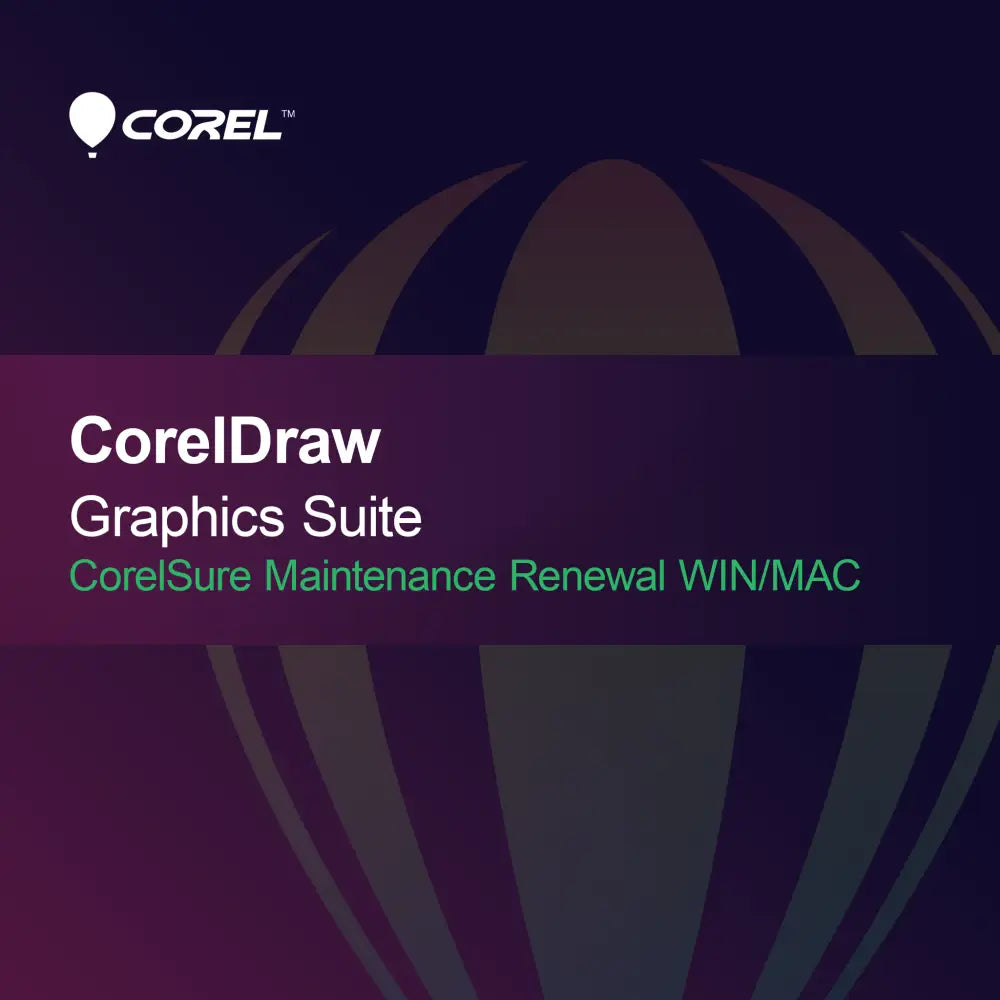 Perpanjangan Pemeliharaan CorelSure Bisnis CorelDRAW Graphics Suite WIN/MAC