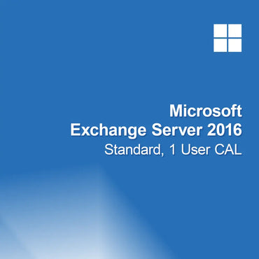 Microsoft Exchange Server 2016 Standar, 1 Pengguna CAL