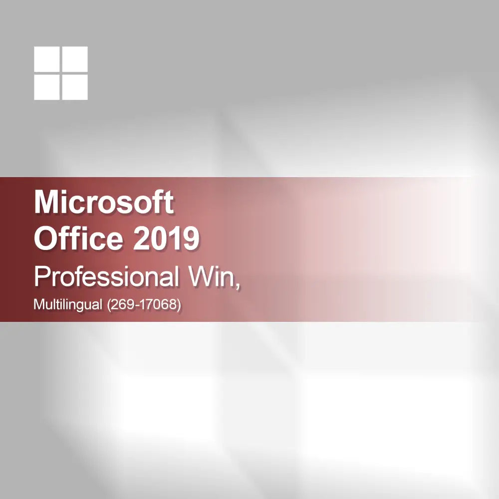 Microsoft Office 2019 Professional Win, Multibahasa (269-17068)