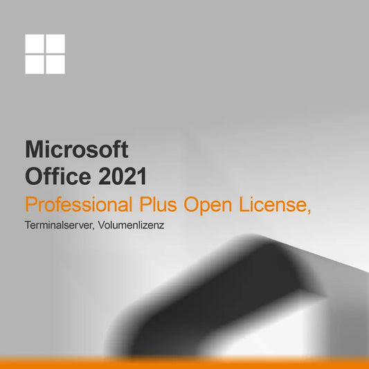Microsoft Office 2021 Professional Plus Lisensi Terbuka, Terminalserver, Lisensi Volume