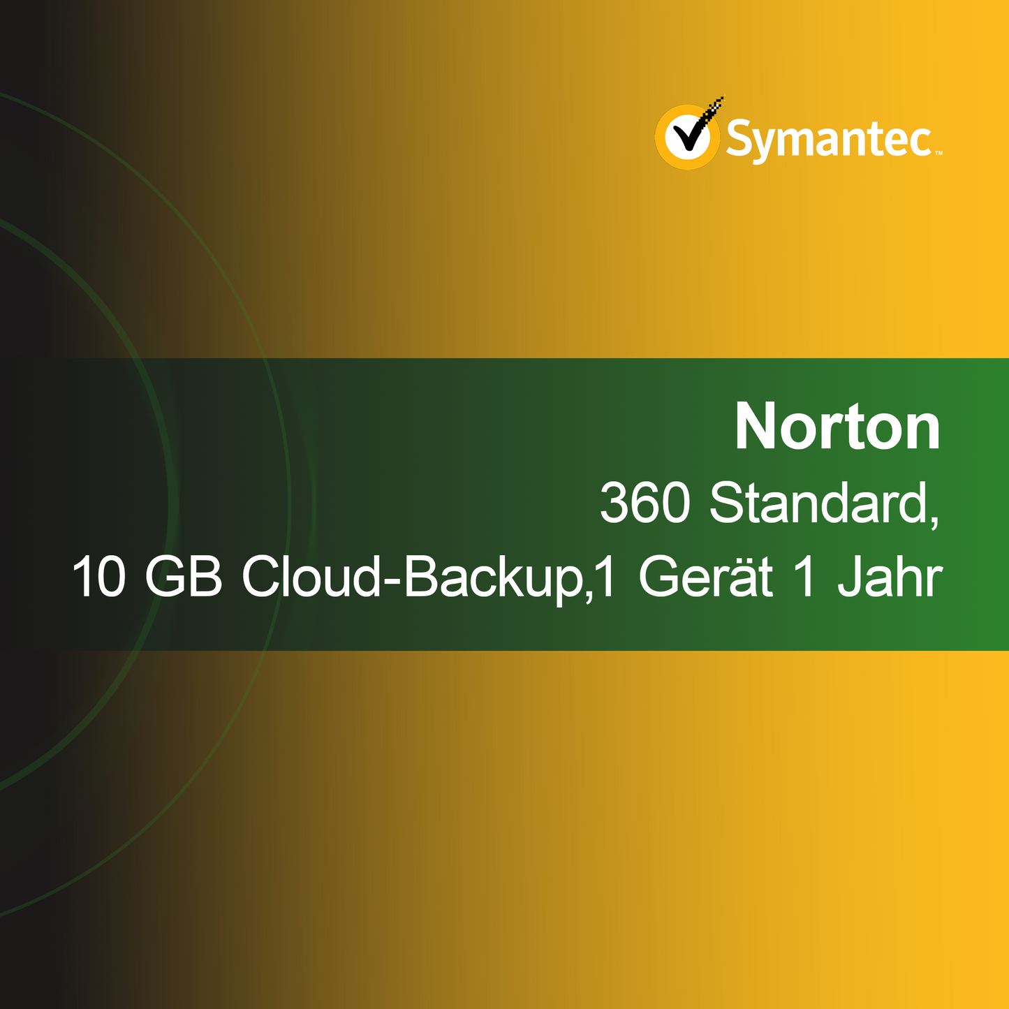 Norton 360 Standard, 10 GB Cloud-Backup, 1 Gerät 1 Jahr