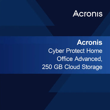 Acronis Cyber Protect Home Office Advanced, Penyimpanan Cloud 250 GB