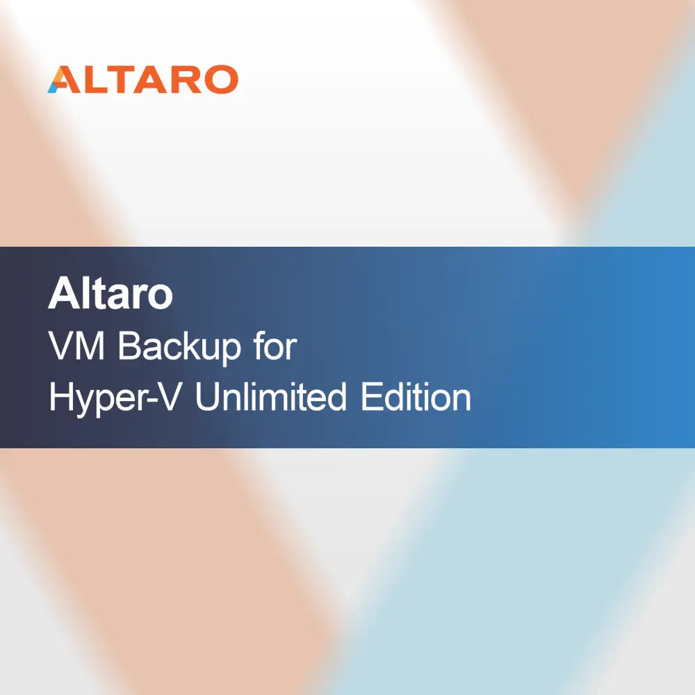 Altaro VM Backup untuk Hyper-V Edisi Tak Terbatas