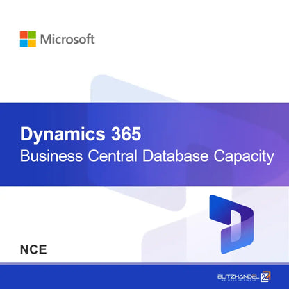 Kapasitas Database Dynamics 365 Business Central (NCE)