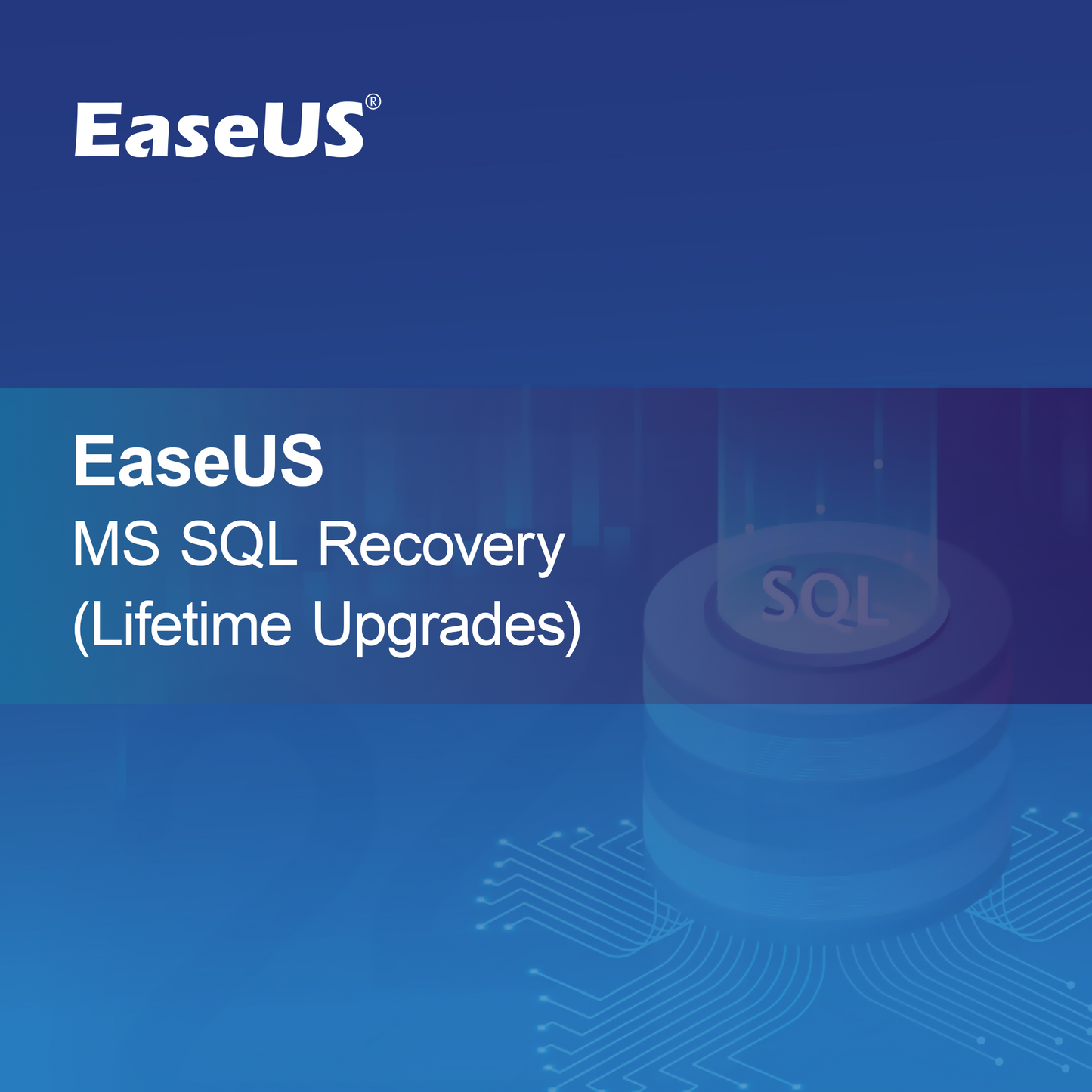 EaseUS MS SQL Recovery (Pembaruan Seumur Hidup)