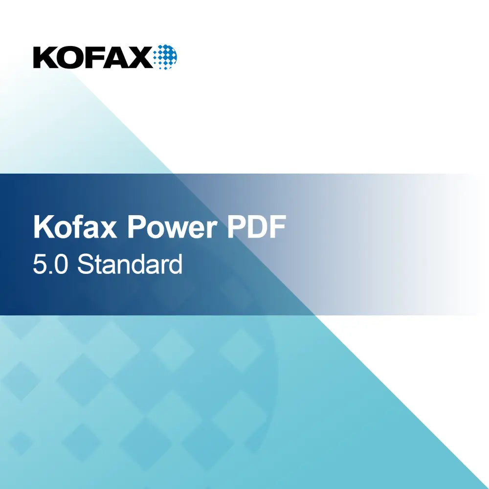 Kofax Power PDF 5.0 Standard