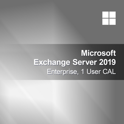 Microsoft Exchange Server 2019 Enterprise, 1 Lisensi Pengguna CAL