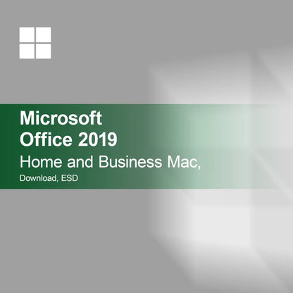 Microsoft Office 2019 Home and Business Mac, Unduh, ESD