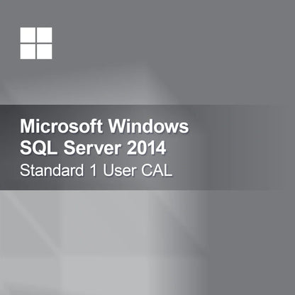 Microsoft SQL Server 2014 Standar 1 Pengguna CAL