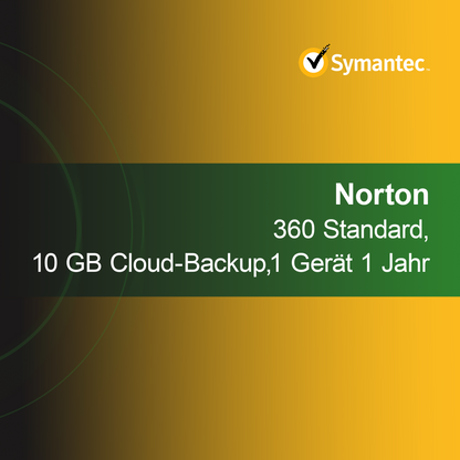 Norton 360 Standard, 10 GB Cadangan Cloud, 1 Perangkat 1 Tahun