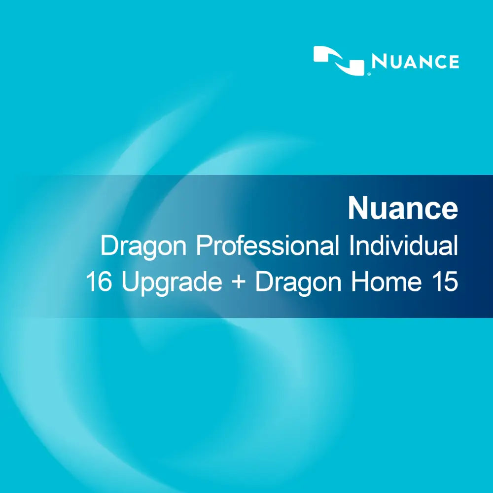 Nuance Dragon Professional Individual 16 Upgrade + Dragon Home 15
