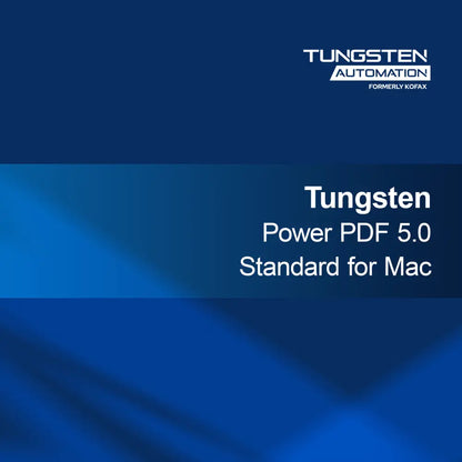 Tungsten Power PDF 5.0 Standar untuk Mac
