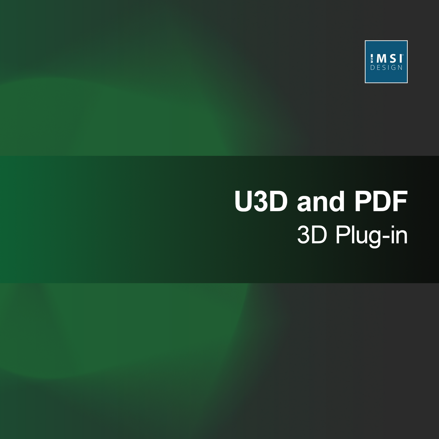 Plug-in U3D dan PDF 3D
