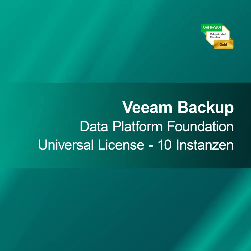 Lisensi Universal Veeam Data Platform Foundation - 10 Instansi