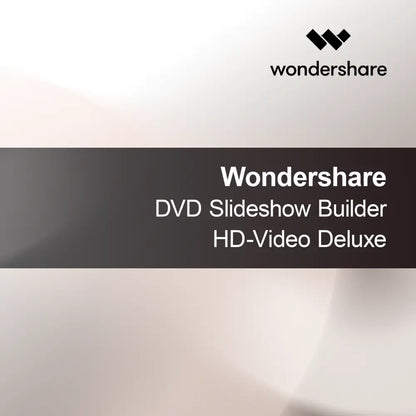 Wondershare DVD Pembuat Slideshow HD-Video Deluxe